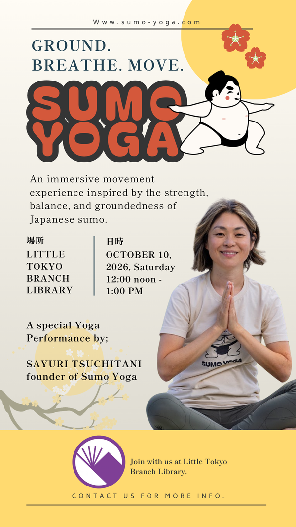 Sumo Yoga @Little Tokyo Library