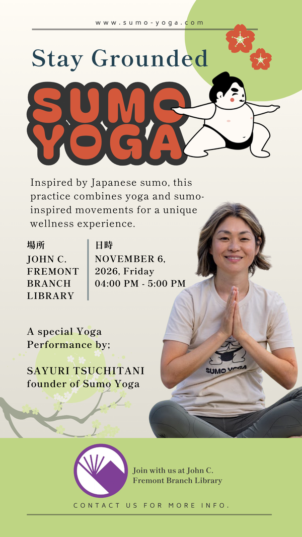 Sumo Yoga @John C. Fremont Branch Library